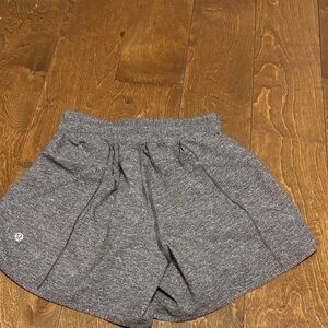 lululemon athletica Women's Heathered Gray Athletic Shorts